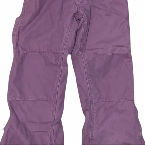 Purple Women’s Canvas Insulated Bibs - Picture 8 of 8